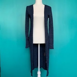 Olivia Rae Soft Blue Duster Sweater
